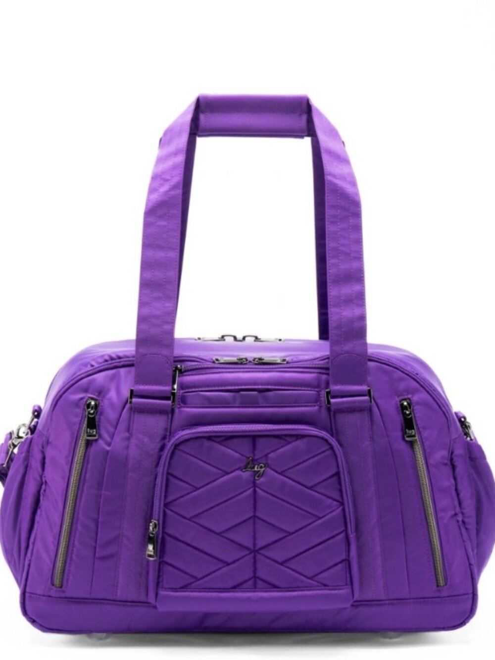 Lug Propeller 2 Overnight Bag Grape Purple - Travel Bag with Shoe Compartment